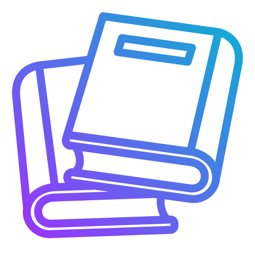 bücher Generic gradient outline icon