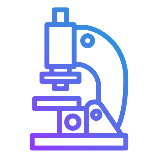 microscopio Generic gradient outline icono
