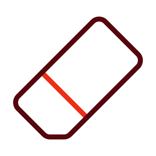 지우개 Generic color outline icon