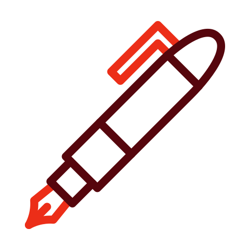 pen Generic color outline icoon