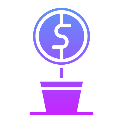 Business growth Generic gradient fill icon