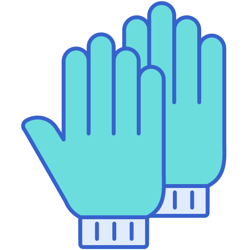 gartenhandschuhe Generic color lineal-color icon
