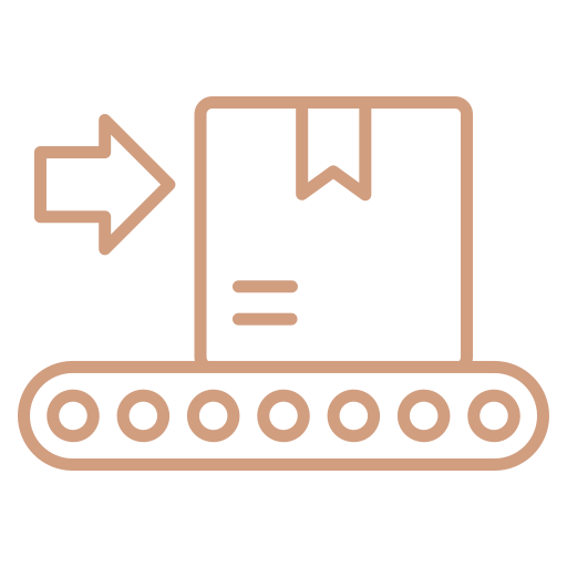 Conveyor belt Generic color outline icon