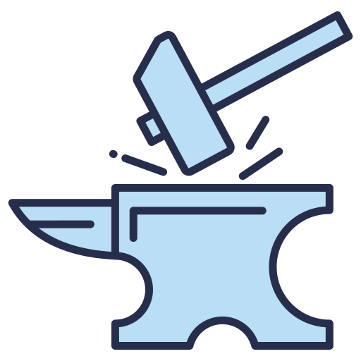 Blacksmith Generic color lineal-color icon