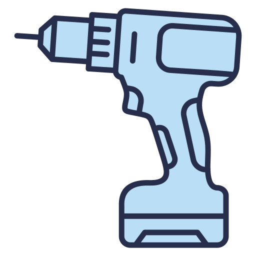 Power drill Generic color lineal-color icon
