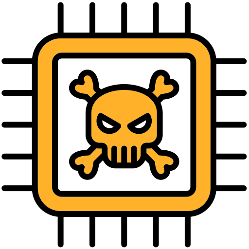 malware Generic color lineal-color icono