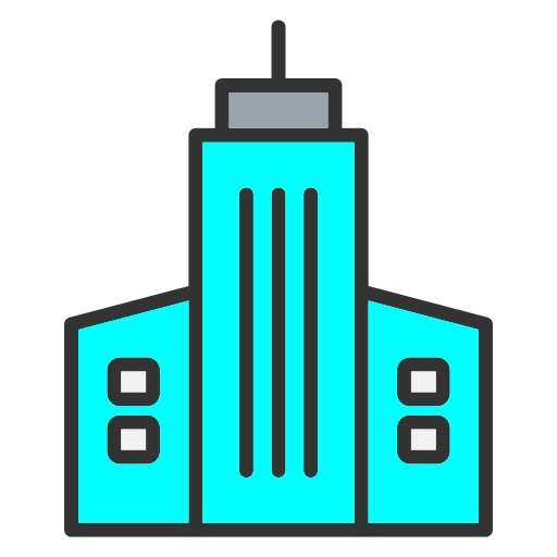 Skyscraper Generic color lineal-color icon