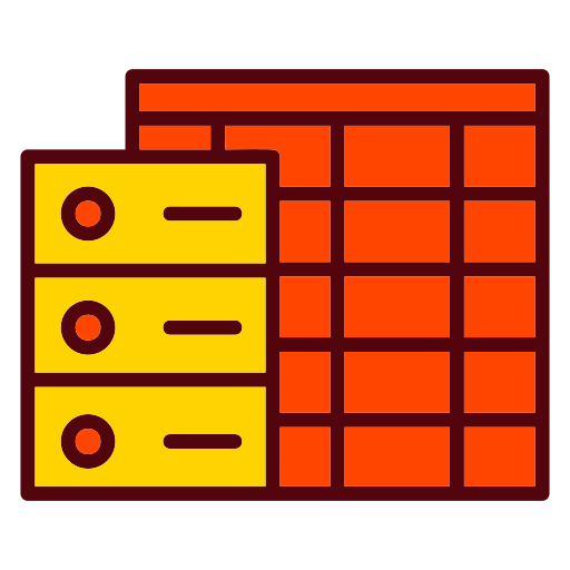 Data table Generic color lineal-color icon