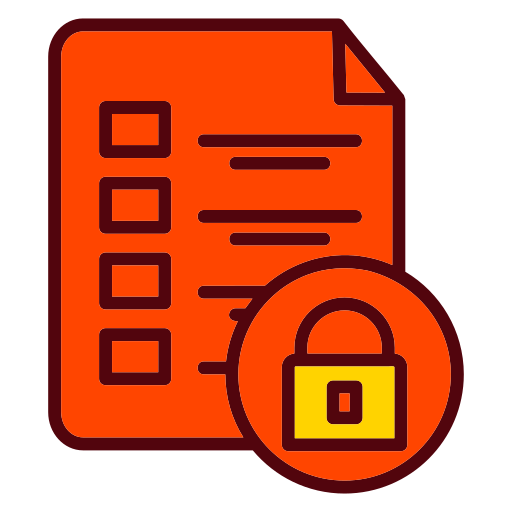 Data security Generic color lineal-color icon