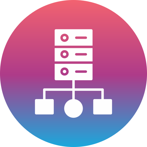 cluster-computing Generic gradient fill icon