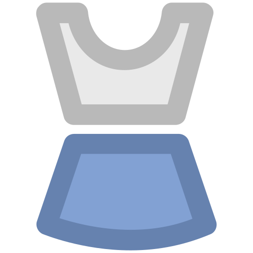 スカート Generic color lineal-color icon