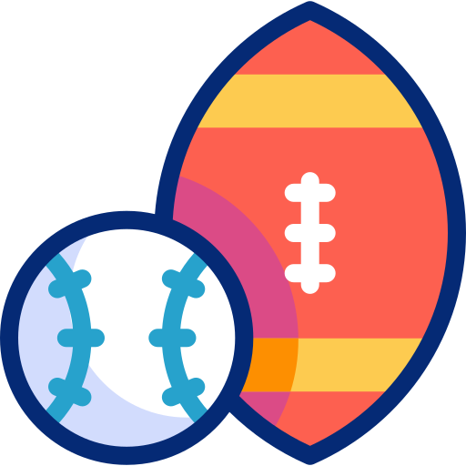 スポーツボール Basic Accent Lineal Color icon