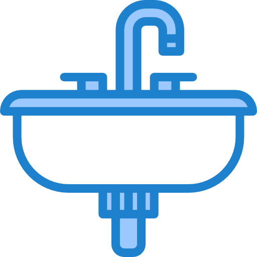 Sink srip Blue icon