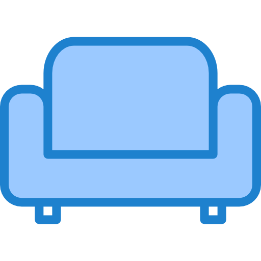 sofa srip Blue ikona