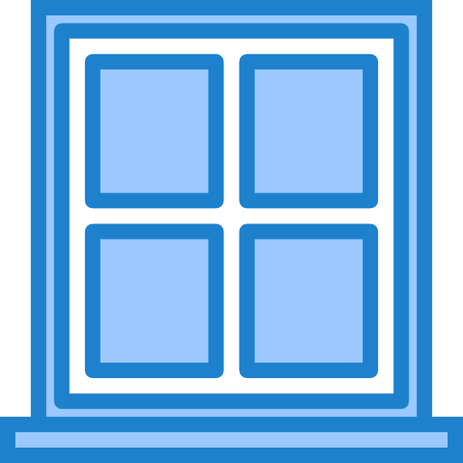 finestre srip Blue icona
