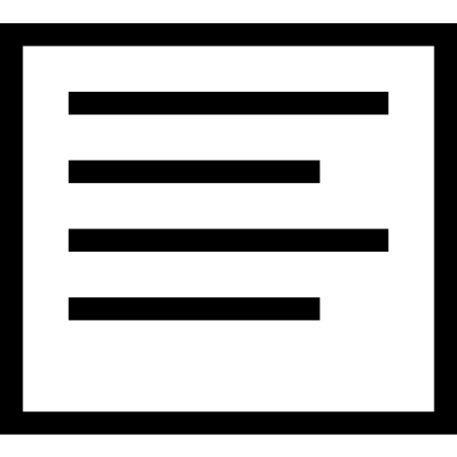 letra Pictogramer Outline icono