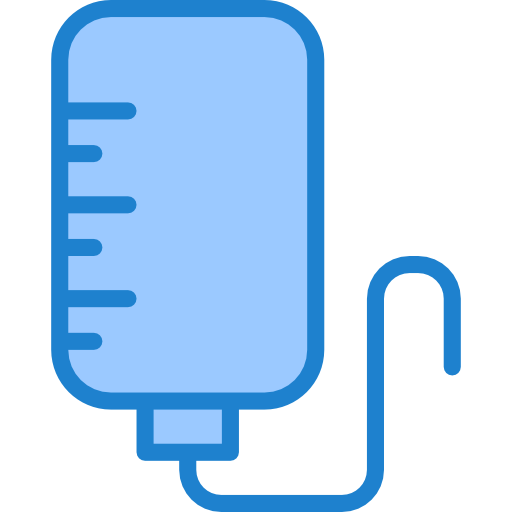 intravenoso srip Blue icono