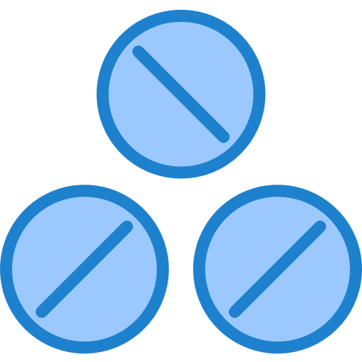 pillen srip Blue icoon