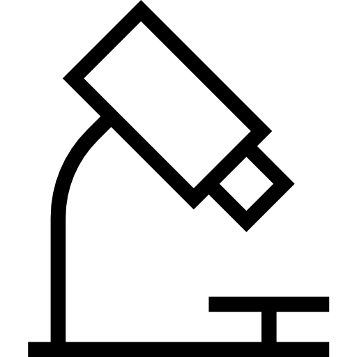 microscopio Pictogramer Outline icona