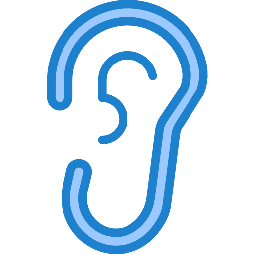 Ear srip Blue icon