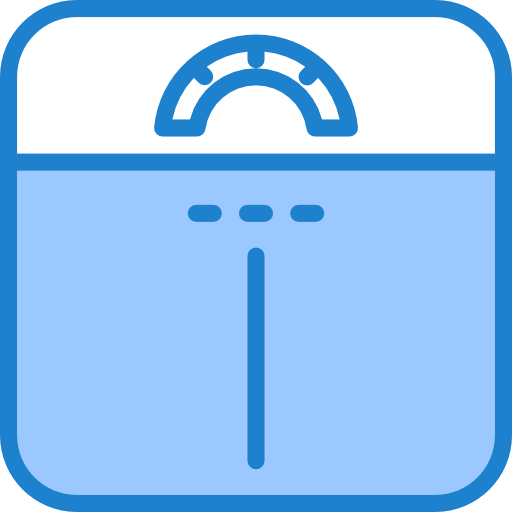 Weight srip Blue icon