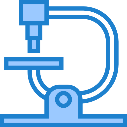 microscopio srip Blue icona