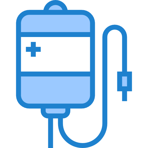 Transfusion srip Blue icon