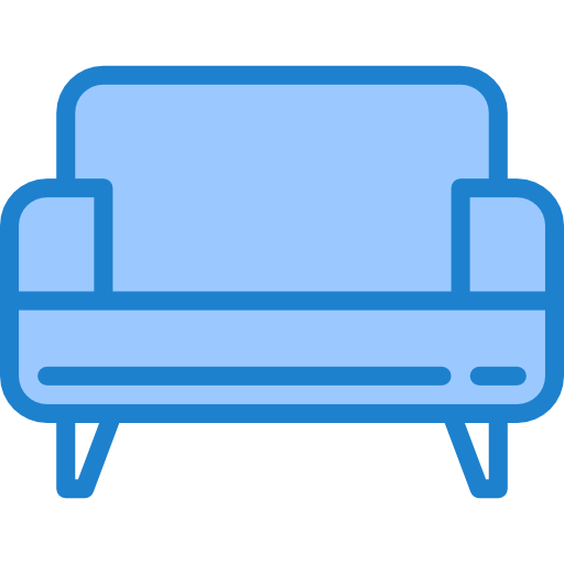 sofa srip Blue icon