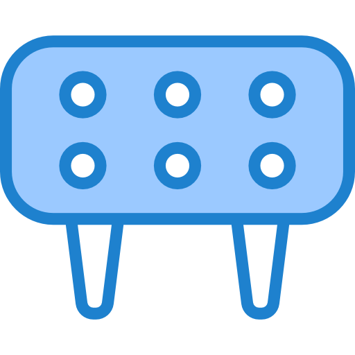 Chair srip Blue icon