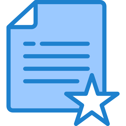 archivo srip Blue icono