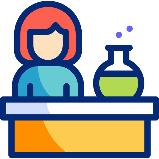 Chemistry Basic Accent Lineal Color icon