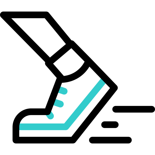달리기 Basic Accent Outline icon
