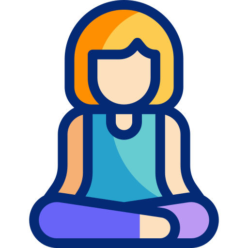 Yoga Basic Accent Lineal Color icon