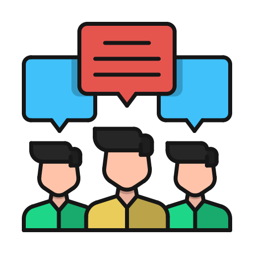 Dialogue Generic color lineal-color icon