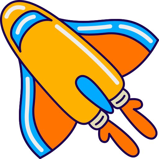 Spaceship Generic color lineal-color icon