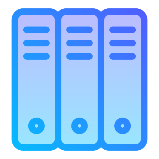 Archive Generic gradient lineal-color icon
