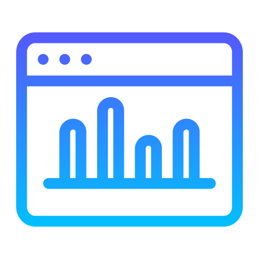 seoとウェブ Generic gradient outline icon