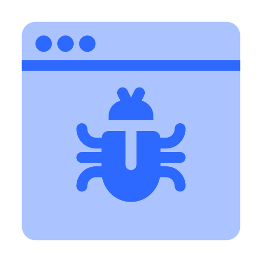 ブラウザアラート Generic color fill icon