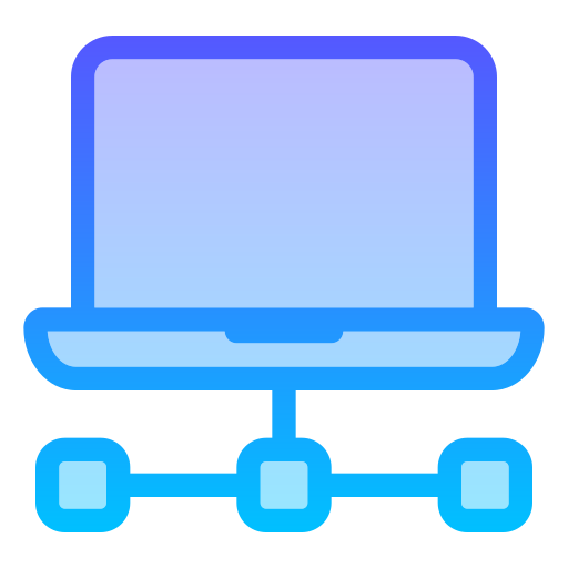 컴퓨터 네트워크 Generic gradient lineal-color icon