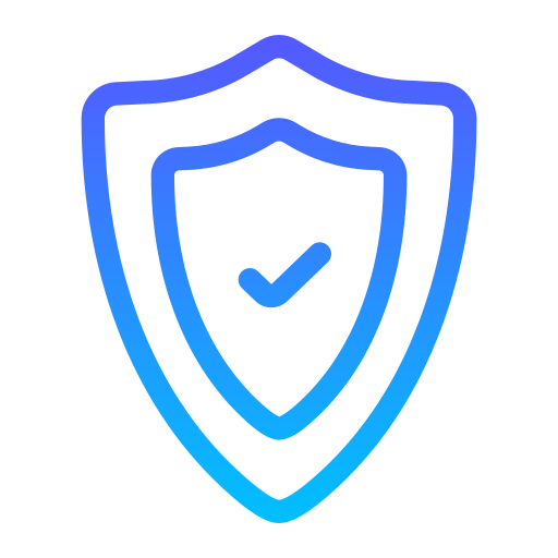 Shield badge Generic gradient outline icon