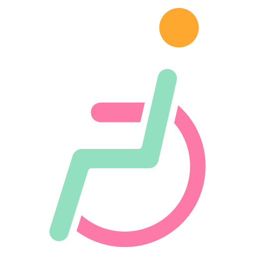 Accessibility Generic color fill icon