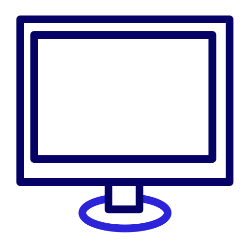 computer Generic color outline icoon
