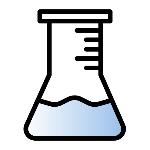 Колба стакан Generic gradient lineal-color иконка