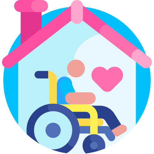 Nursing home Detailed Flat Circular Flat icon