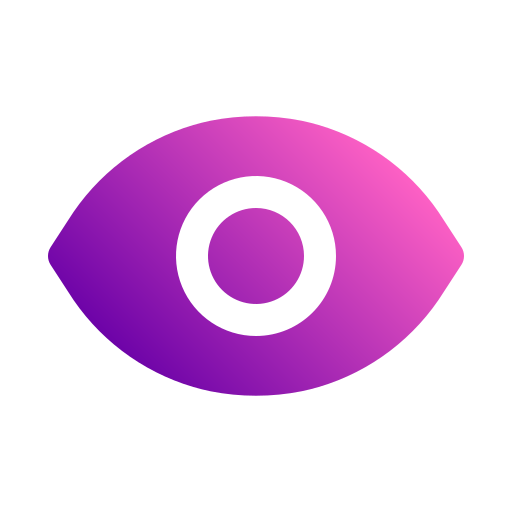 oog Generic gradient fill icoon