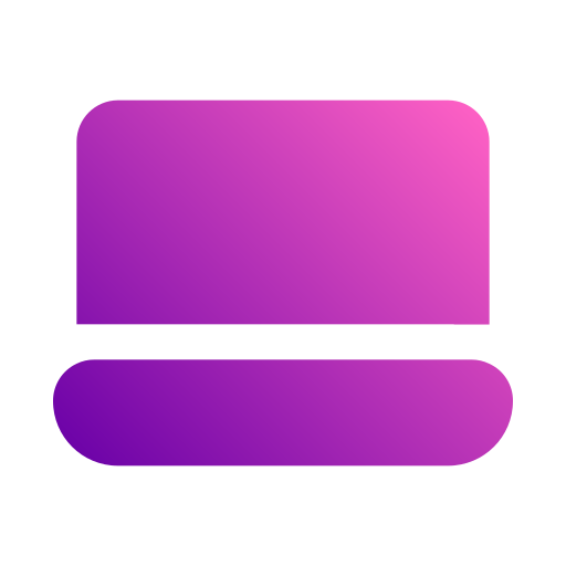 ラップトップ Generic gradient fill icon