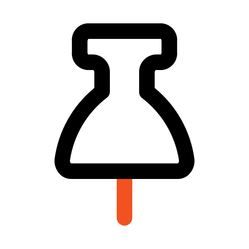핀 Generic color outline icon