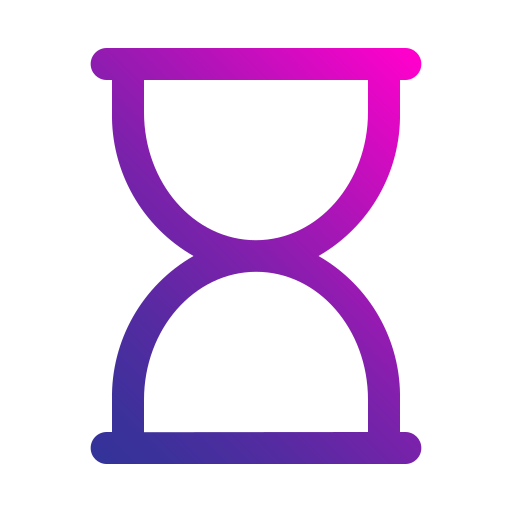 zegar piaskowy Generic gradient outline ikona