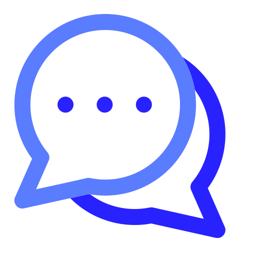chatten Generic color outline icoon