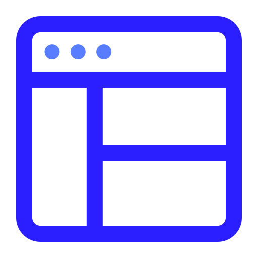 webseite Generic color outline icon